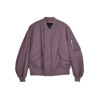 Y 3 Cotton blend Bomber Jacket