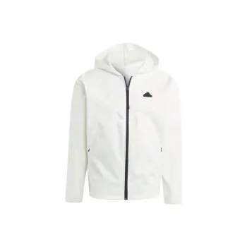 Adidas CITY ESCAPE Full Zip Hoodie Jackets Coats Men's Jade White