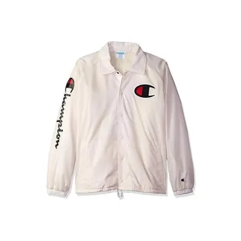 Champion Velvet feel Coat US Version Unisex Silver Frost