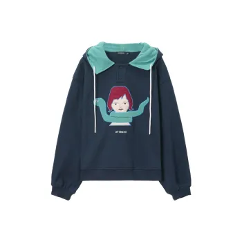 UNVESNO Sweatshirts Unisex Twilight Blue