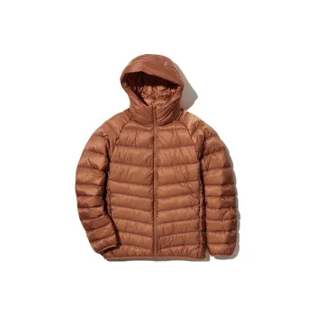 UNIQLO Down Jacket Men's Bright Orange