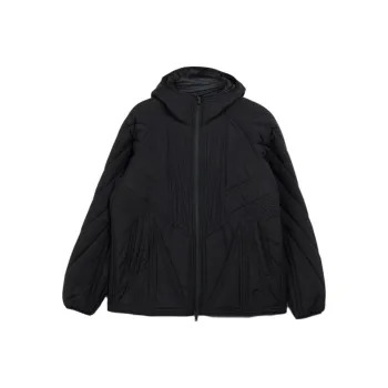 Y 3 Hooded Quilted Bomber Jacket