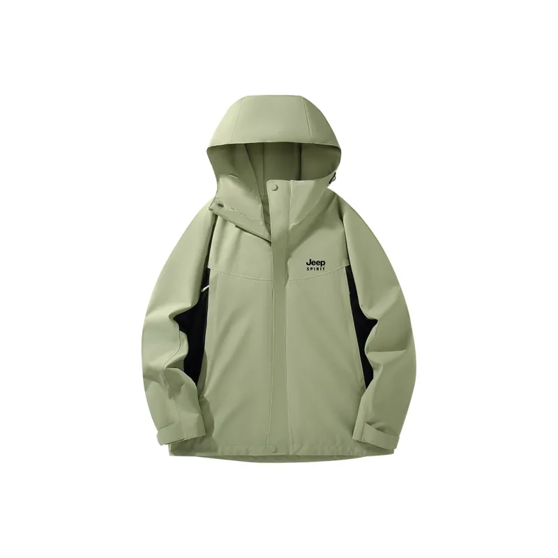 JEEP SPIRIT Outdoor Hiking Waterproof, Thermal, Water Repellent, Rainproof Windbreaker Jacket Unisex-1
