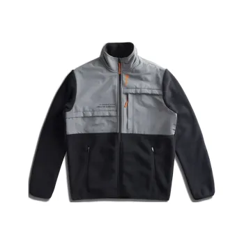Monster Guardians Loose Fit Jacket Men's Black Gray Patchwork