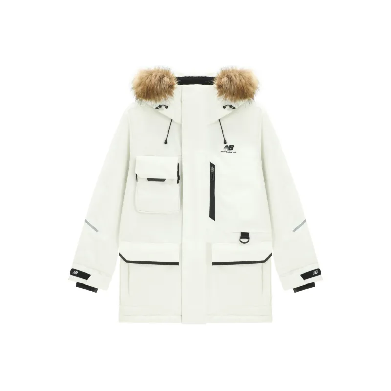 New Balance Down Jacket Unisex White-0