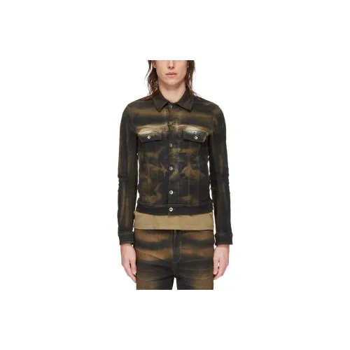 Rue St Guillaume zip jacket Bleached denim Shirt Jacket