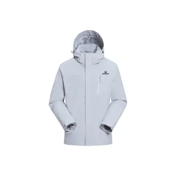 UNIWOLF Water Resistant Windproof Breathable Warm And Rainproof Windbreaker Jacket Unisex