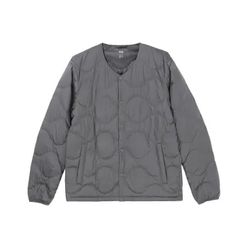 UNIQLO Down Jacket Men's Mist Gray