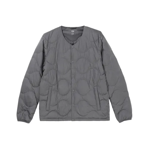 UNIQLO Down Jacket Men's Mist Gray