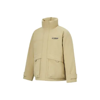 LiNing Fondue Down Series Down Jacket Unisex True Khaki