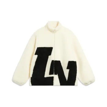 LiNing Sports Fashion Collection Puffer Jacket Unisex Papyrus White