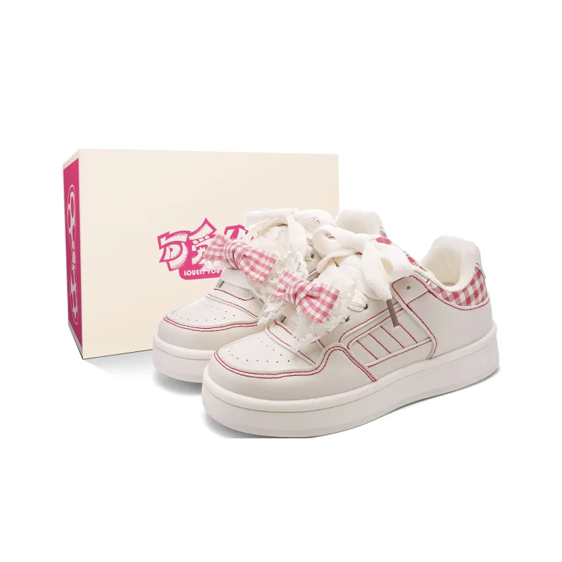 Lovely You Lightweight Anti Slip Low Top Skateboard Shoes Women's-10