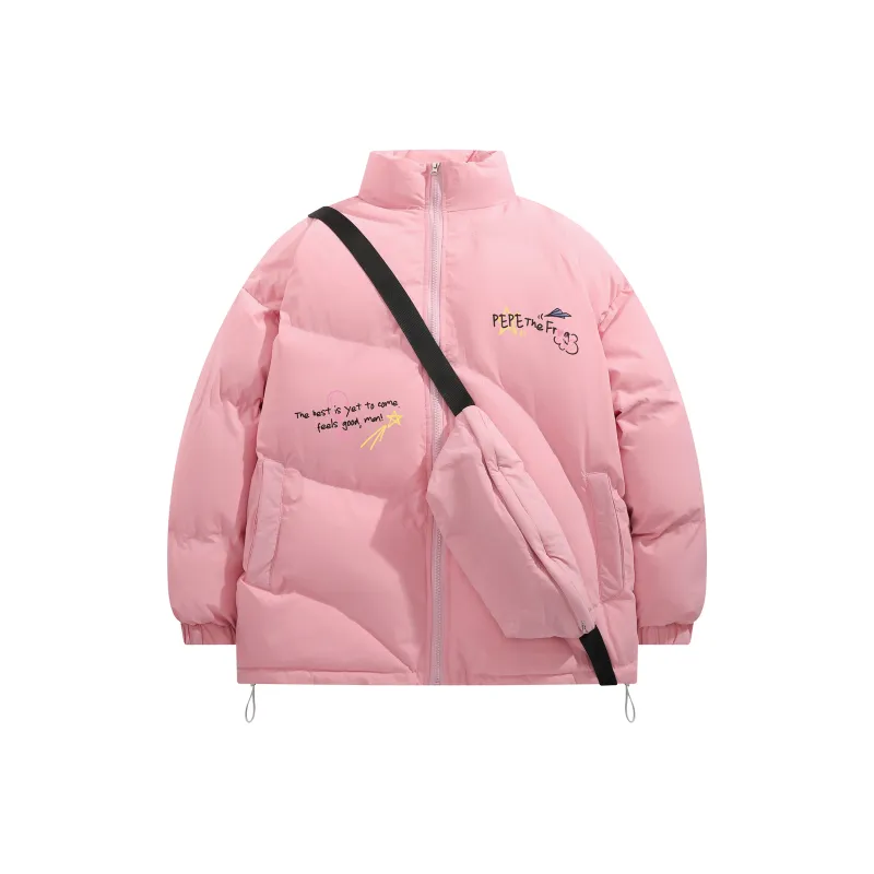 Pepe The Frog Puffer Jacket Unisex-22