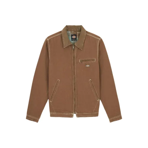 Dickies Denim Jacket Men's Brown
