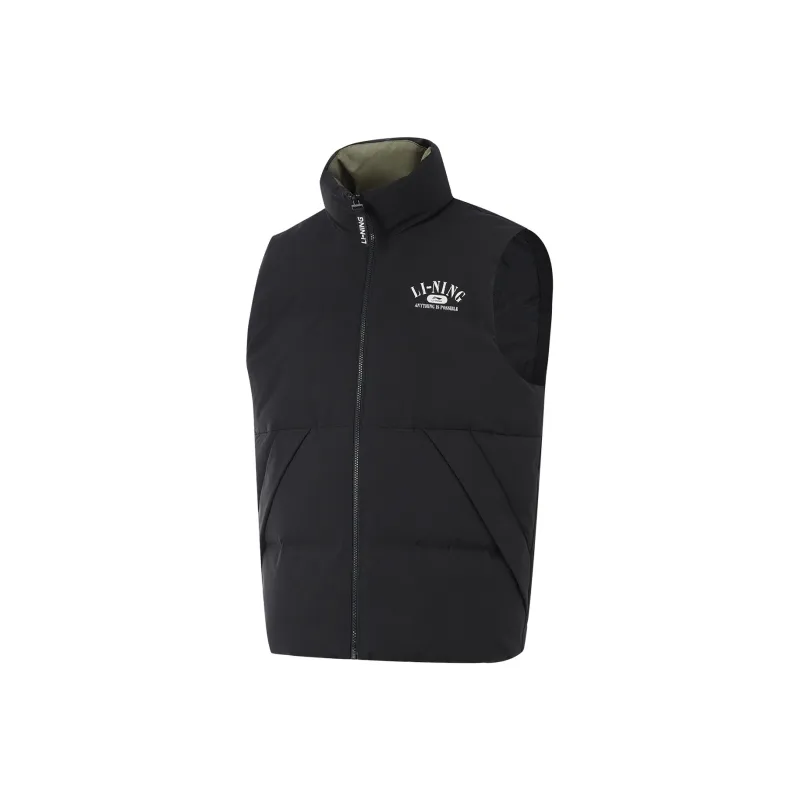 LiNing Fondue Down Series Vest Unisex Black-0