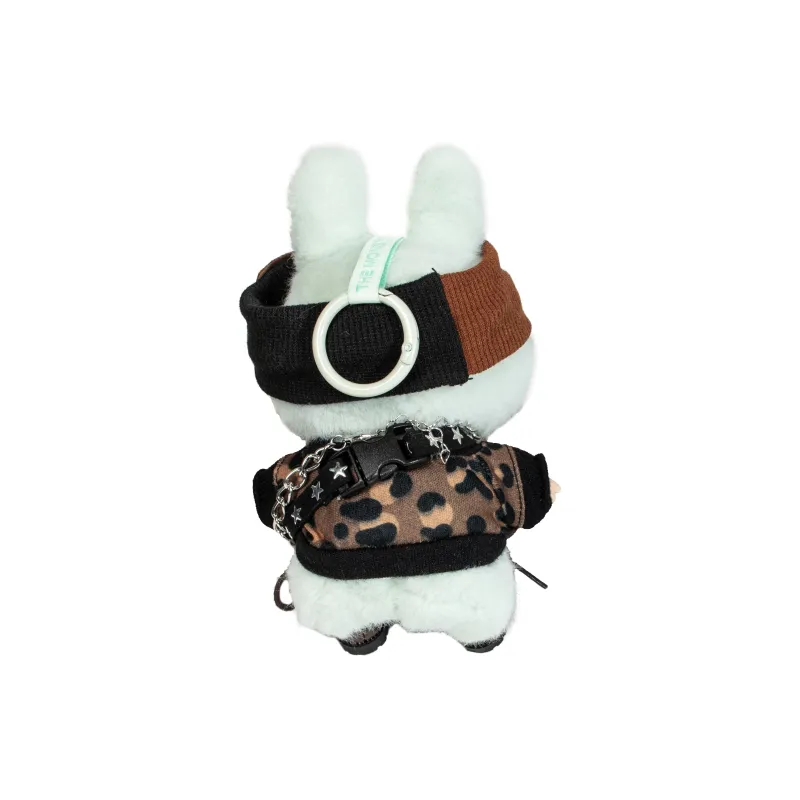 [Modified Doll] POP MART Labubu THEMONSTERS Sitting Party Collection, Confirmed, Hip Hop Boy, Cute Hang Tag Box 15cm-3