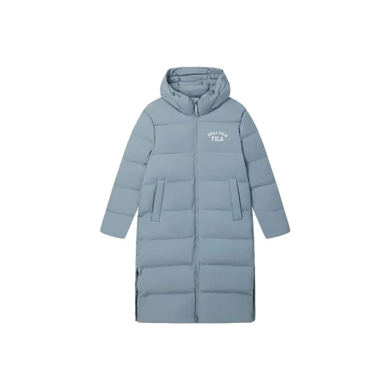 FILA Down Jacket Unisex Ethereal Gray-0
