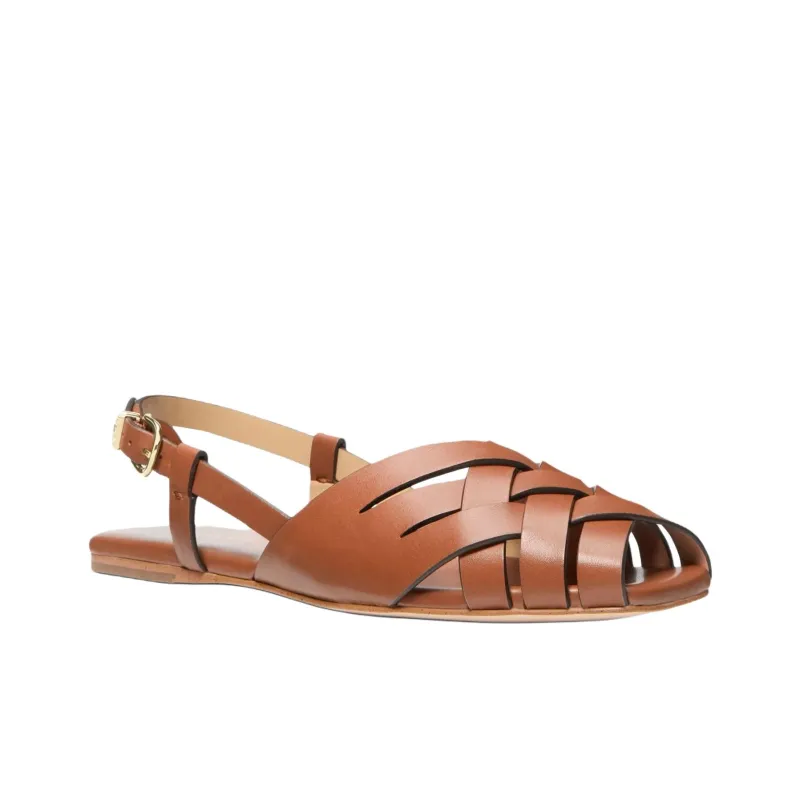 MICHAEL KORS Irene One Strap Sandals Women's Brown-2