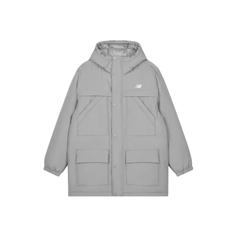 New Balance Down Jacket Men's Gray-0