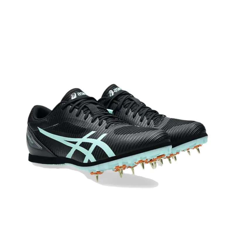 Asics HEATSPRINT 13 Slip Resistant And Abrasion Resistant Functionality Black Track And Field Shoes Men's Low Top-3