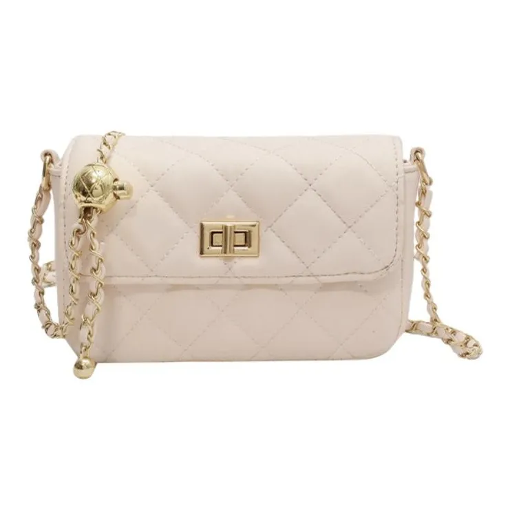 JANE KLAIN PU Shoulder Bag, Crossbody Bag Regular Women's Black/Ecru-7