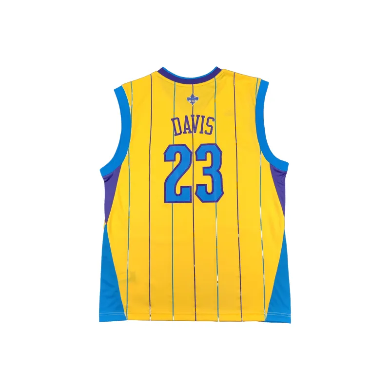 Adidas x NBA Davies Basketball Jersey Unisex Yellow-1