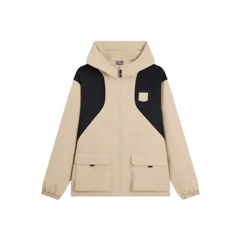 XTEP Jackets Coats Unisex Sand Stone/Jet Black