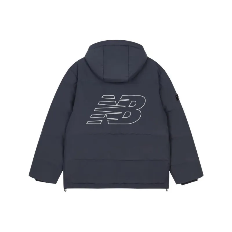 New Balance Down Jacket Men's Dark Blue-0