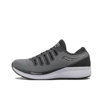 Saucony VERSAFOAM Anti Slip Wear Resistant Low Top Running Shoes Women's Gray