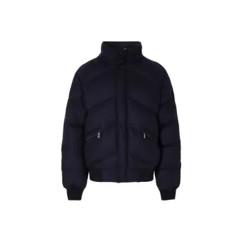 EMPORIO ARMANI Puffer Jackets Men Navy