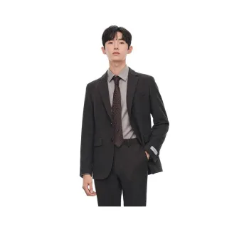 ZIOZIA Business Suit Men's Brown