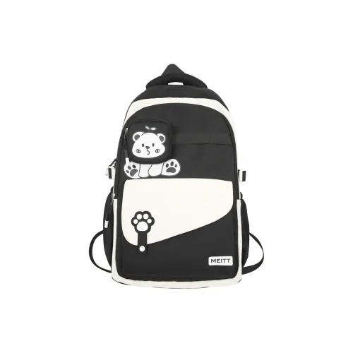 OUZIHUANG Nylon SHOULDER backpack Regular Unisex Black/Purple/Red/Coffee/Orange