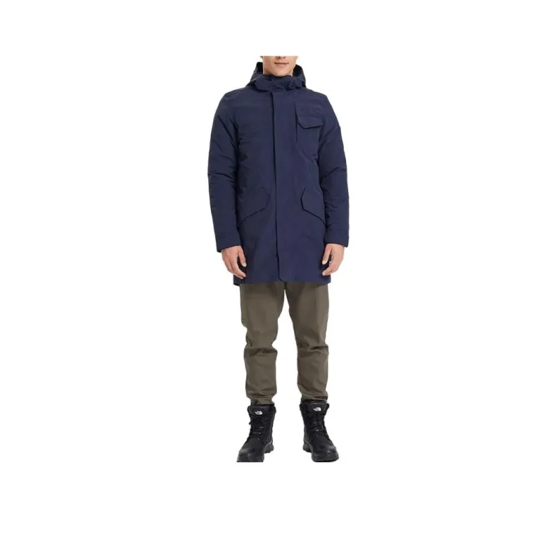 THE NORTH FACE Waterproof And Windproof To Keep Warm Windbreaker Jacket Men's Blue-0