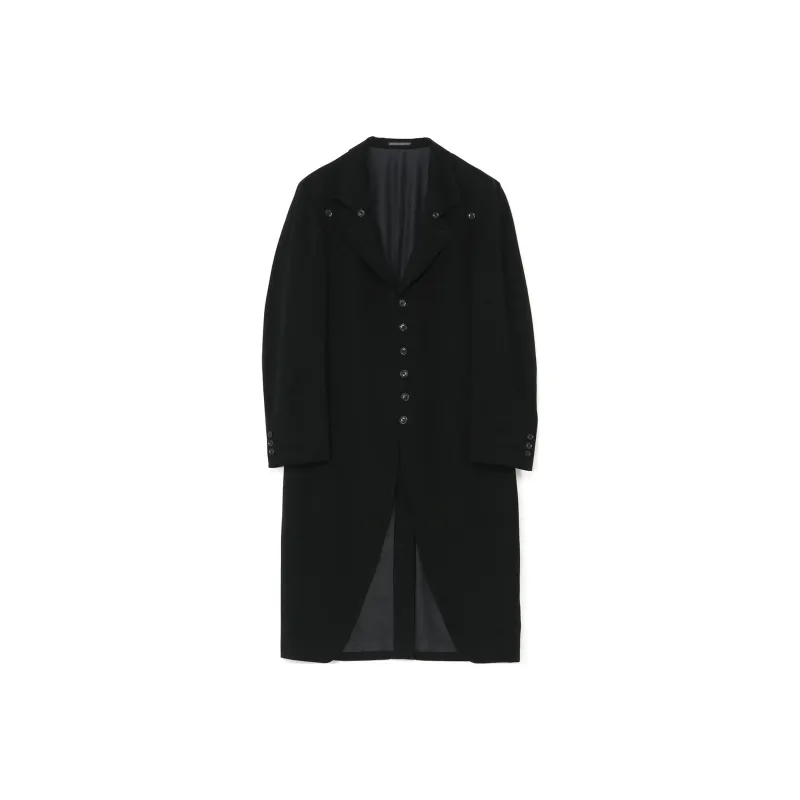 Yohji Yamamoto Button-down Lapel Coat-0