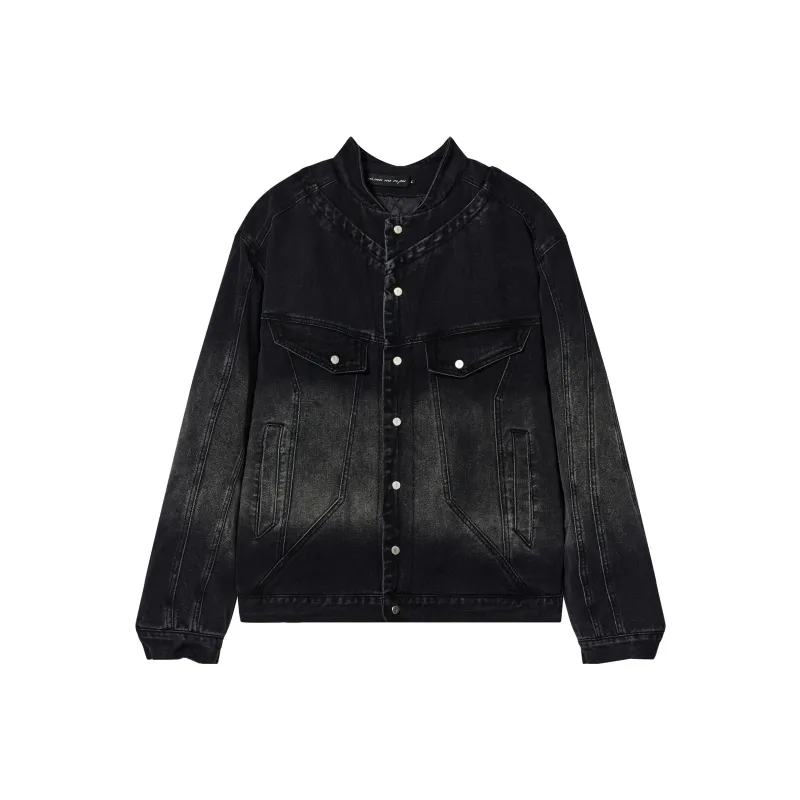 BLINDNOPLAN FW22 Solid Color Lapel Loose Fit Puffer Jacket Unisex-4