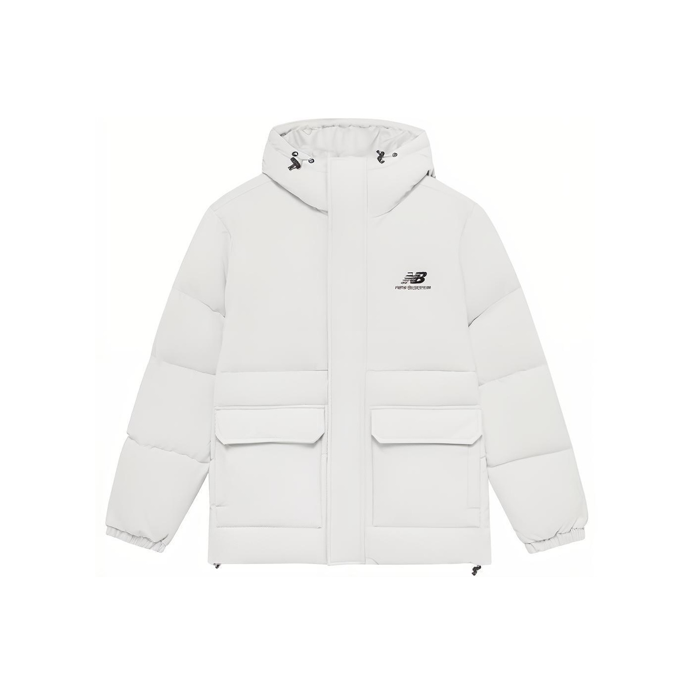New Balance フード付きジャケット M ホワイト New Balance Down Jackets Men White M - POIZON