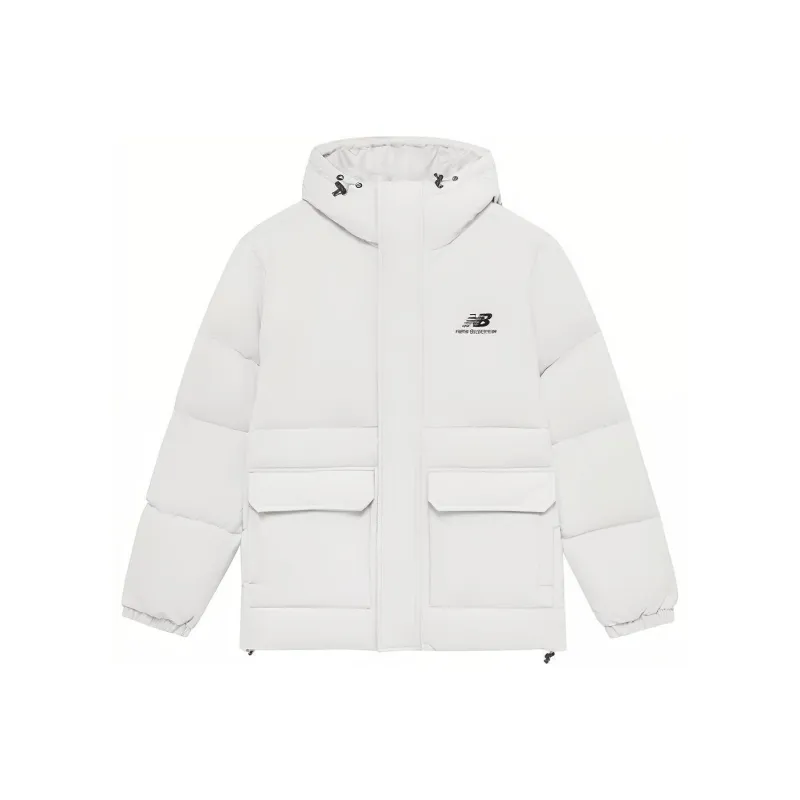 New Balance Down Jackets Men White-0