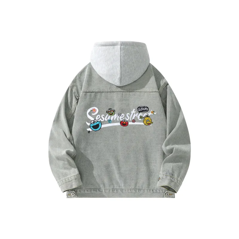 SESAME STREET Denim Jacket Unisex-8