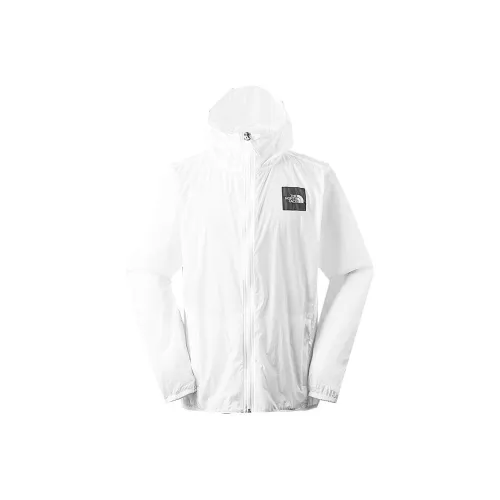 THE NORTH FACE Breathable Water Resistant Windproof Sun Protection Clothing Men's White