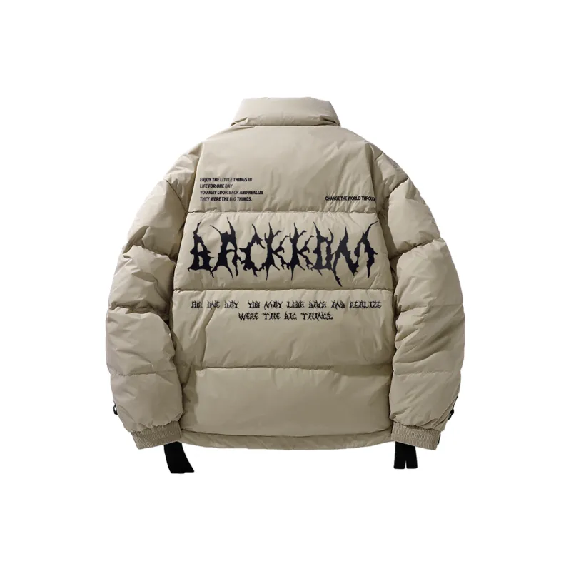 David Bakken Down Jacket Unisex Black-5