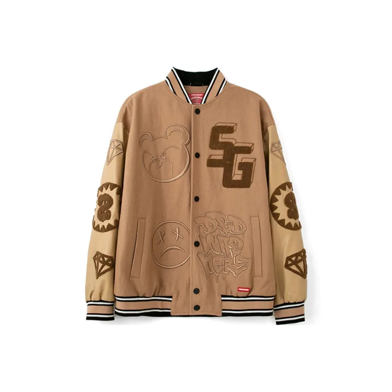 SPRAYGROUND Baseball Jacket Spring Unisex-10