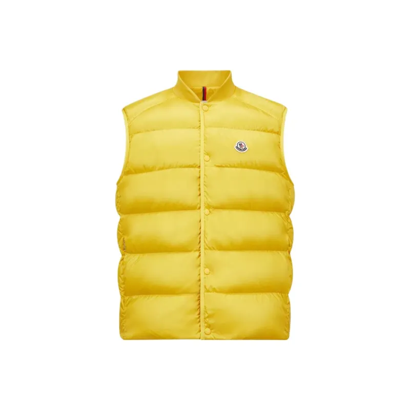 Moncler Vests Men Yellow-0