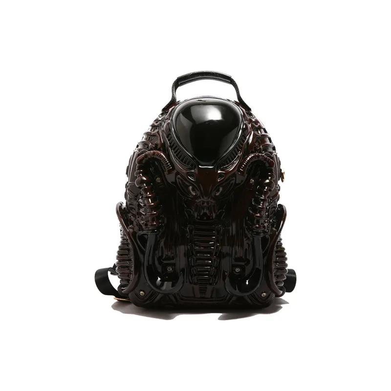 Yalu Oxford Backpack Regular Unisex White/Silver/Black/Burgundy/Gold-18