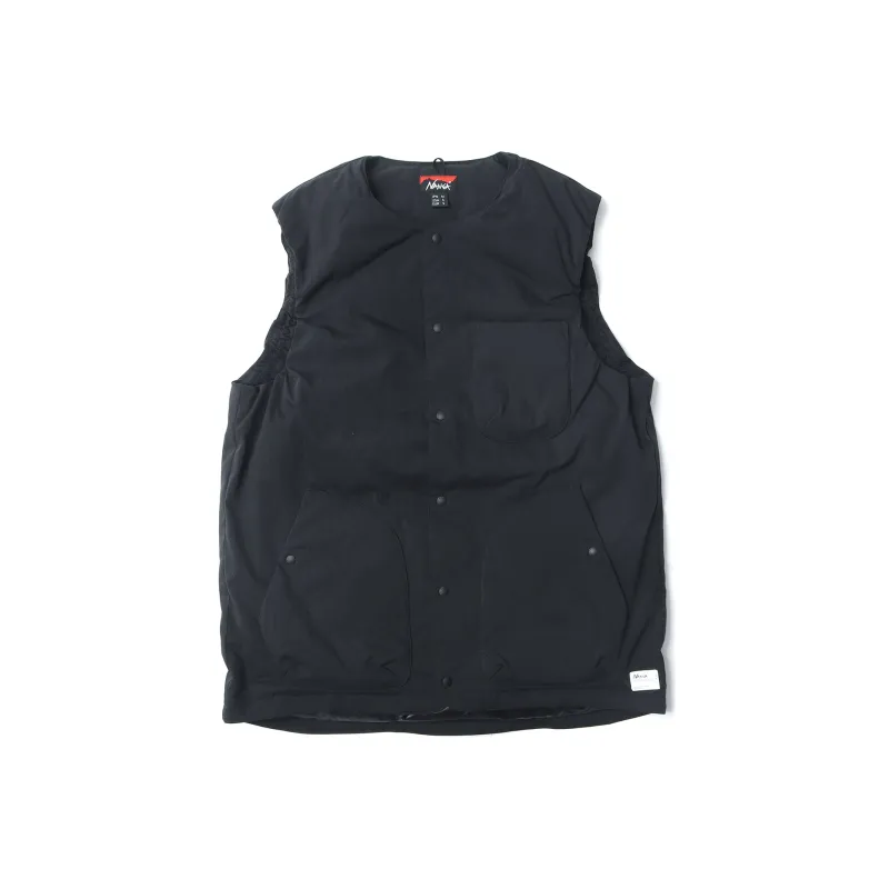NANGA TAKIBI RIPSTOP INNER DOWN VEST Vest Men's Black-0