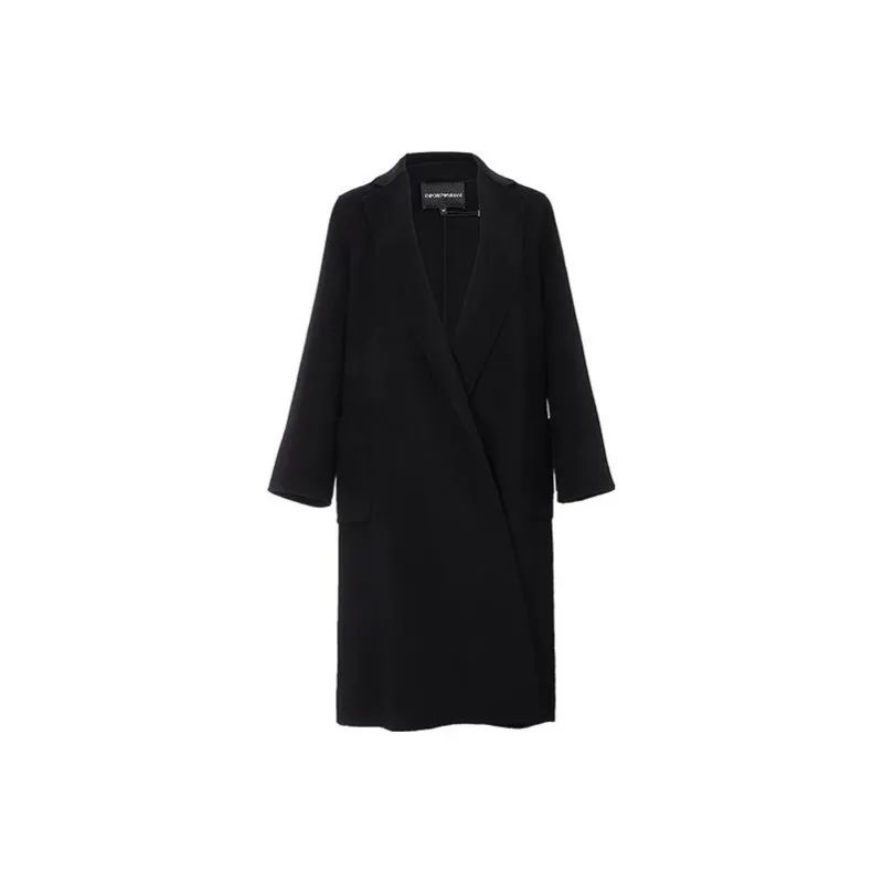 EMPORIO ARMANI Coats Unisex Black-0