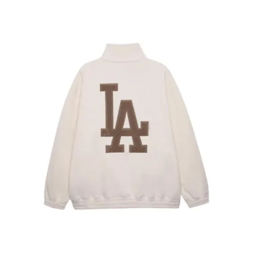 New Era x MLB Los Angeles Dodgers FW24 Jackets Coats Unisex Ivory White