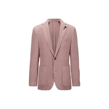 LARDINI Business Suit Men's Dirty Pink