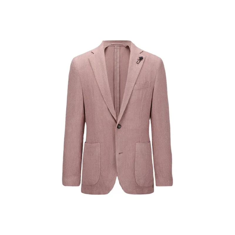 LARDINI Business Suit Men's Dirty Pink-0