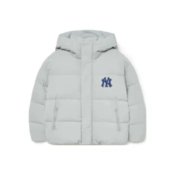 MLB New York Yankees Down Jackets Unisex Gray