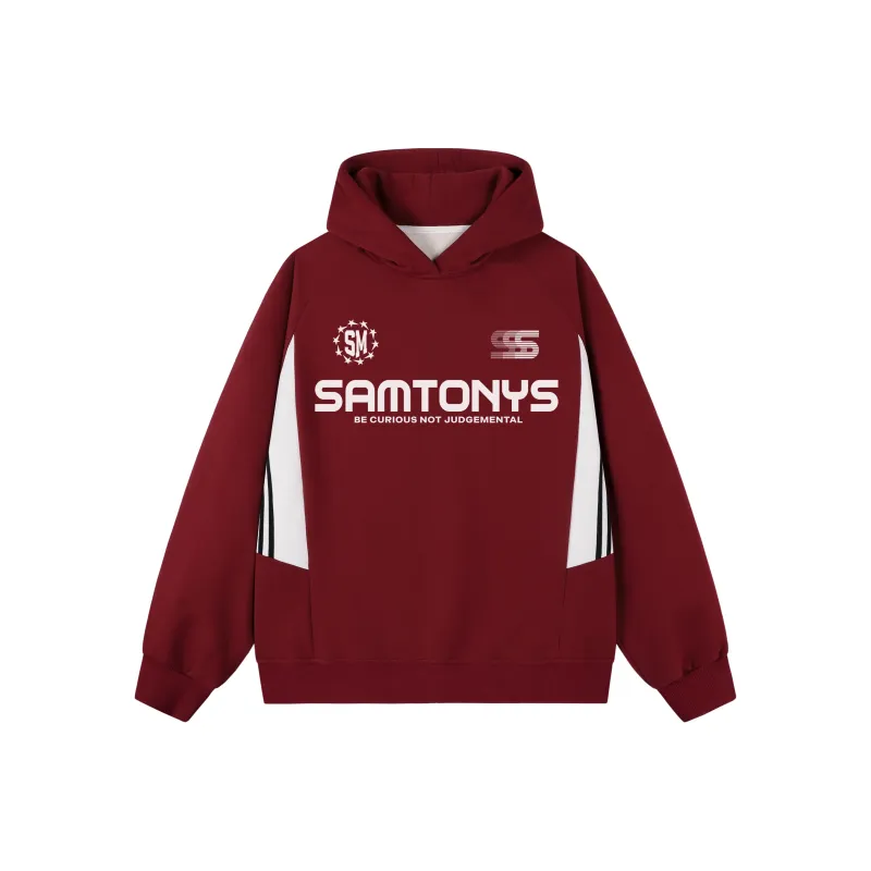Samtony Sweatshirt Unisex Cherry Red-0